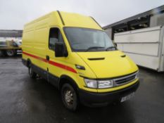 05 reg IVECO DAILY 35S12 MWB, 1ST REG 03/05, 85751M, V5 HERE, 1 OWNER FROM NEW [+ VAT]