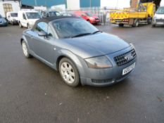 03 reg AUDI TT ROADSTER CONVERTIBLE, 1ST REG 04/03, TEST 12/20, 135152M, V5 HERE, 5 FORMER