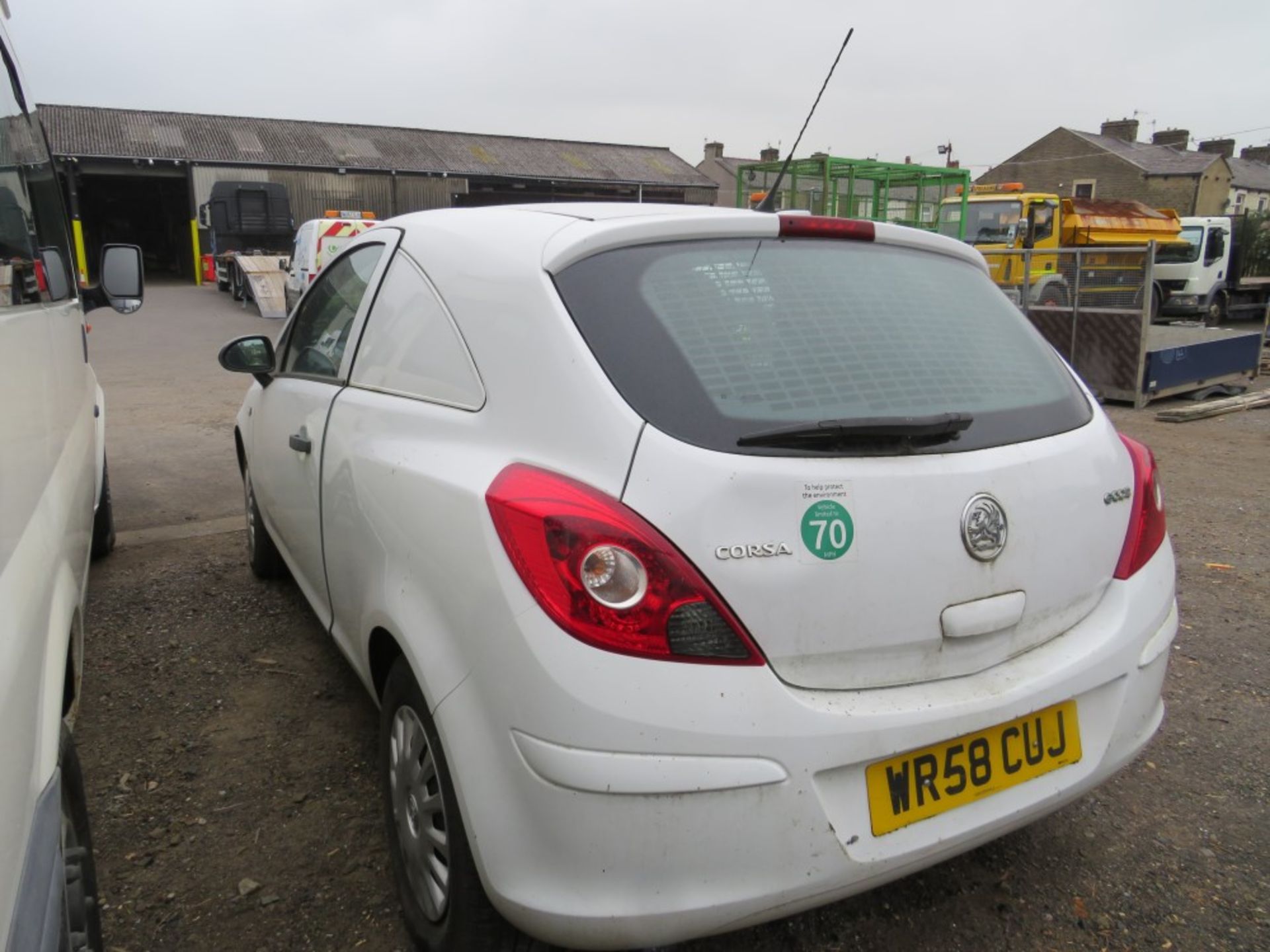 58 reg VAUXHALL CORSA CDTI VAN, 1ST REG 12/08, 73424M NOT WARRANTED, V5 HERE, 1 OWNER FROM NEW ( - Image 3 of 5