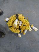 5 X 110V LEADS (DIRECT HIRE CO) [+ VAT]