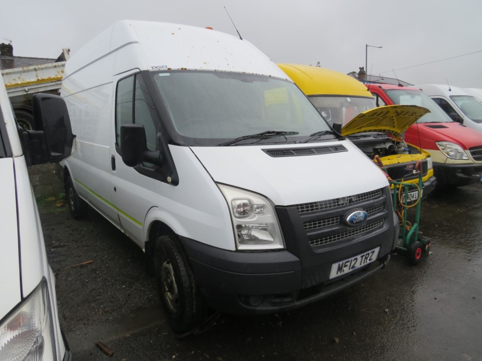 12 reg FORD TRANSIT 125 T350 RWD LWB HI ROOF, 1ST REG 05/12, NO MILEAGE DISPLAYED, V5 HERE, 1