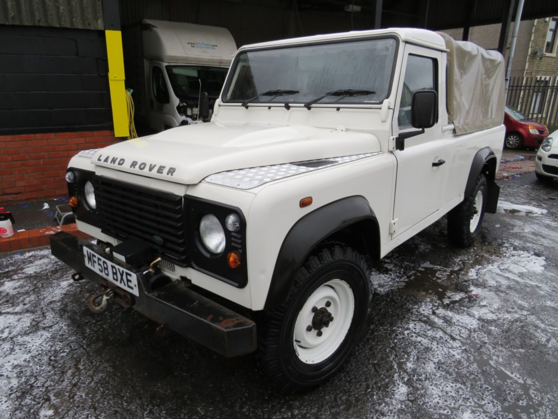 58 reg LAND ROVER DEFENDER 110 S/C PICKUP (DIRECT COUNCIL) 1ST REG 10/08, 67183M [+ VAT] - Image 2 of 5