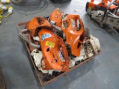 BOX OF STIHL 410 SAW PARTS [+ VAT]