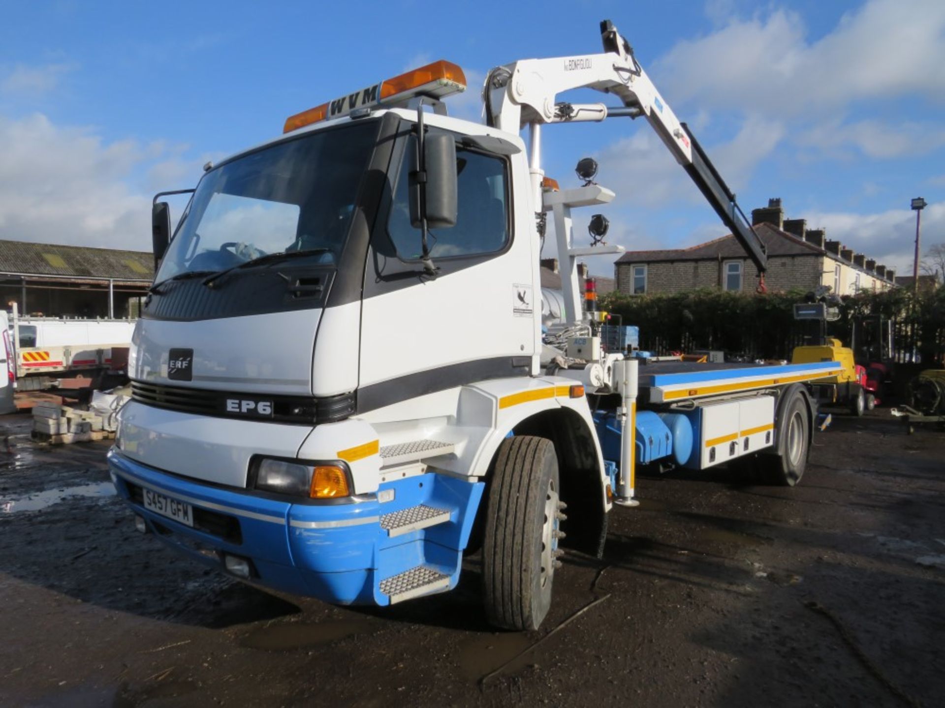 S reg ERF EP6 TILT & SLIDE SPEK LIFT C/W BONFIGLIOLI CRANE DOUBLE PUSH OUT BOOM, 1ST REG 02/99, V5 - Image 2 of 5