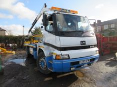 S reg ERF EP6 TILT & SLIDE SPEK LIFT C/W BONFIGLIOLI CRANE DOUBLE PUSH OUT BOOM, 1ST REG 02/99, V5