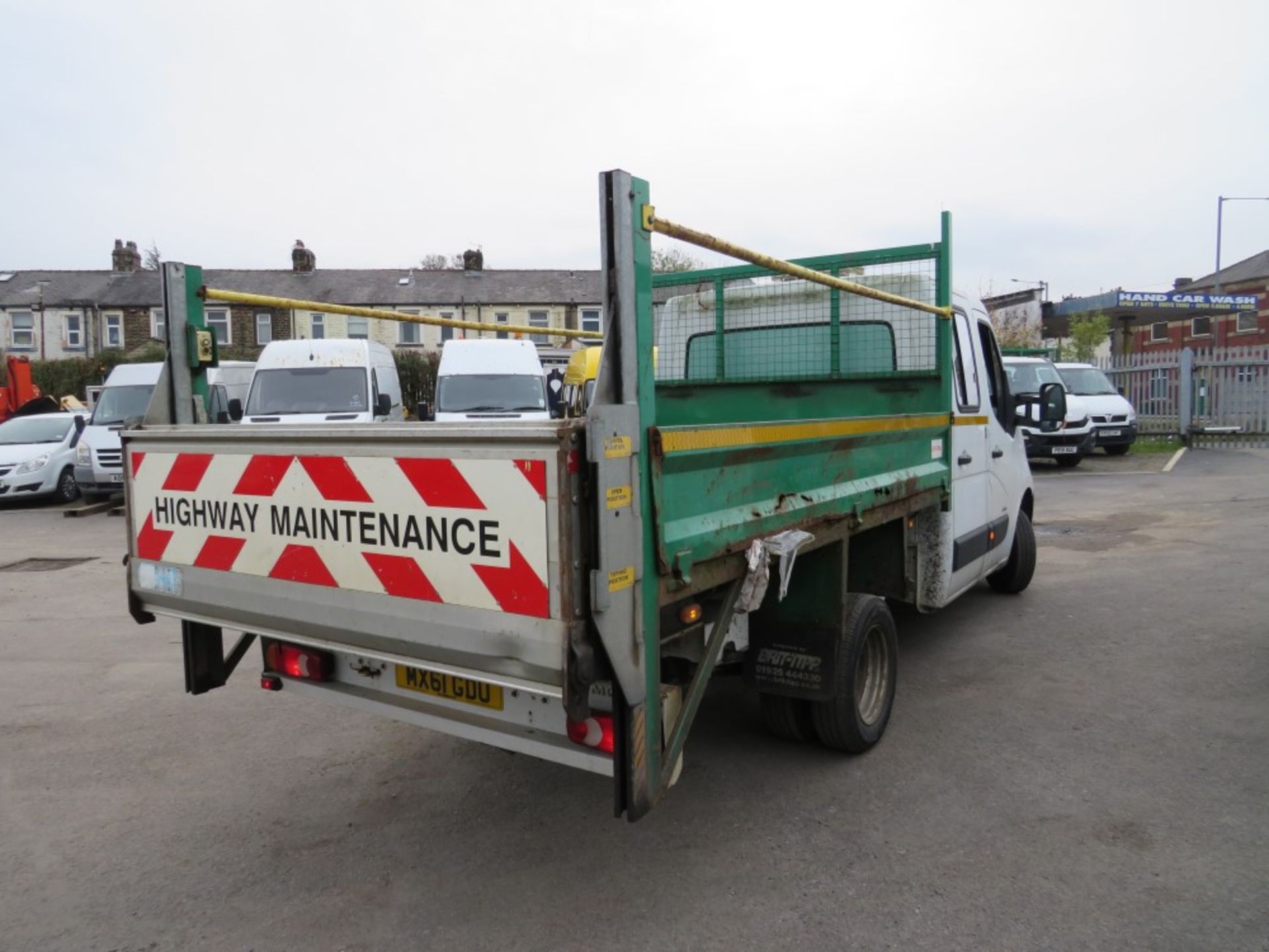 61 reg VAUXHALL MOVANO R4500 L3H1 CDTI DRW TIPPER (DIRECT COUNCIL) 1ST REG 09/11, TEST 02/21, - Image 4 of 5