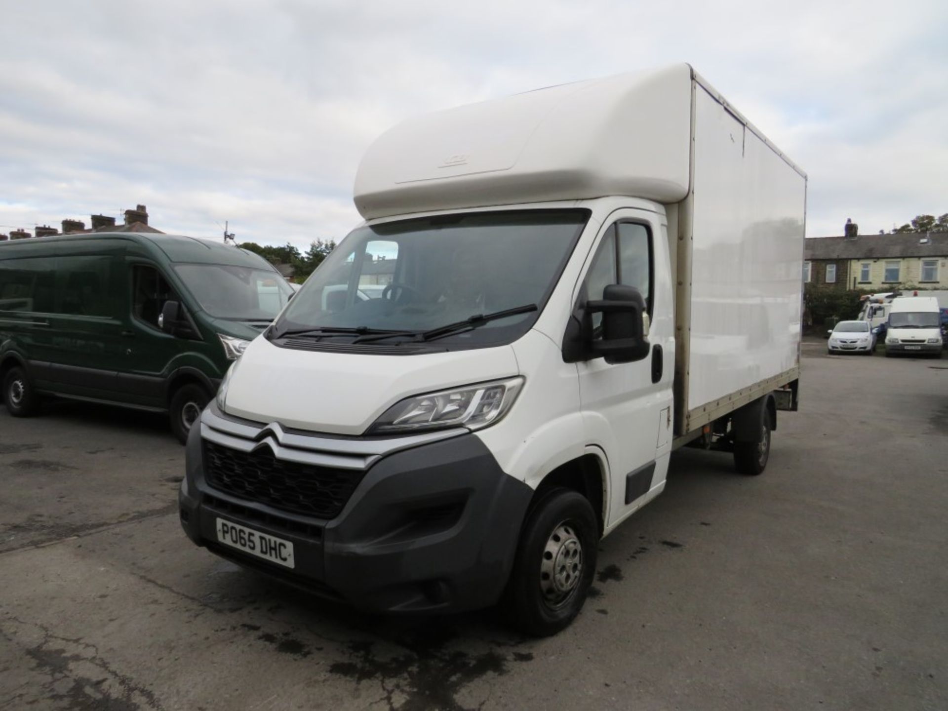 65 reg CITROEN RELAY 35 L3 HDI LUTON VAN, 1ST REG 09/15, 243068M, NO V5, RUNS BUT ENGINE [+ VAT] - Image 2 of 5