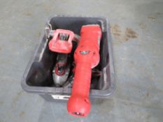 BOX OF MILWAUKEE CORDLESS POWER TOOLS [NO VAT]