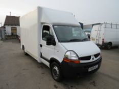 09 reg RENAULT MASTER 120.35 LWB BOX VAN (DIRECT COUNCIL) 1ST REG 04/09, TEST 04/21, "ONLY 4,522M WA