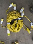 5 X 110V LEADS (DIRECT HIRE CO) [+ VAT]