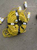 5 X 110V LEADS (DIRECT HIRE CO) [+ VAT]