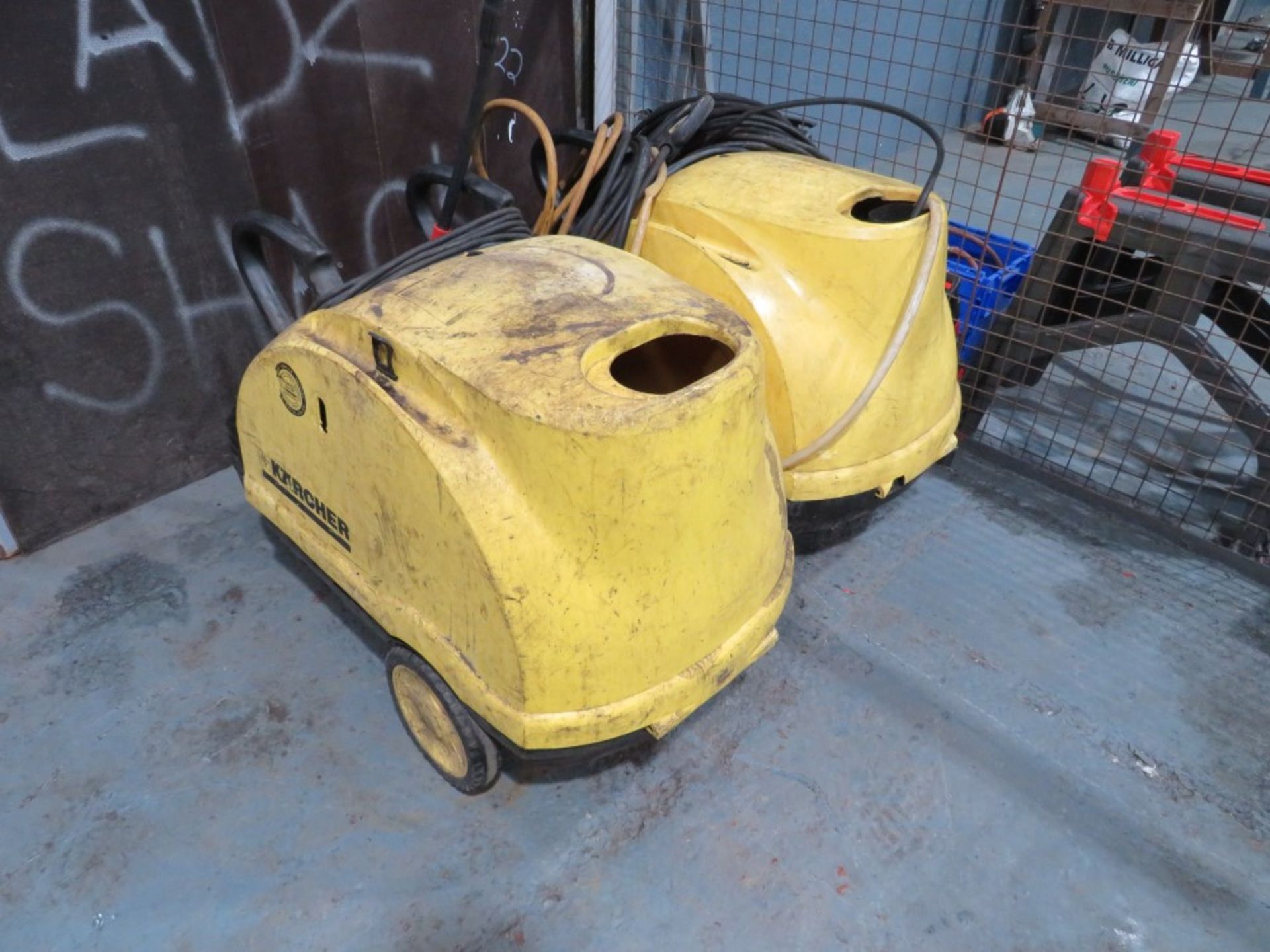 2 X KARCHER POWER WASHERS HDS601 ECO & HDS558C [NO VAT]