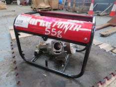 CLARKE PG3800 3KVA PETROL GENERATOR FRAME ONLY & HALF A MOTOR [+ VAT]