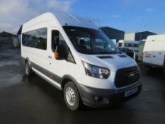 66 reg FORD TRANSIT 460 ECONETIC TECH MINIBUS, 1ST REG 10/16, TEST 04/21, 40791KM WARRANTED, V5