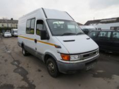 04 reg IVECO DAILY 35C15 LWB CREW VAN, 1ST REG 06/04, TEST 06/21, 212207KM, V5 HERE [+ VAT]