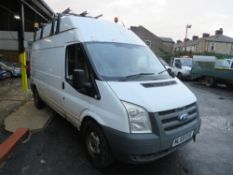 59 reg FORD TRANSIT 140 T350L RWD (DIRECT ELECTRICITY NW) (NON RUNNER) 1ST REG 10/09, V5 HER