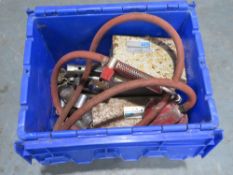 BOX OF SOCKETS & GAS BURNER [NO VAT]