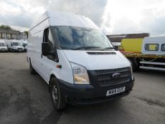 14 reg FORD TRANSIT 350 125 LWB JUMBO 9 SEAT CREW VAN, 1ST REG 03/14, TEST 03/21, 168891M NOT