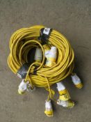 5 X 110V LEADS (DIRECT HIRE CO) [+ VAT]