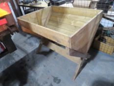 WOODEN HOPPER [NO VAT]