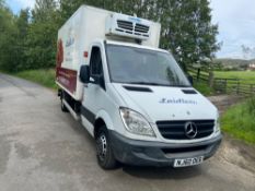 60 reg MERCEDES SPRINTER 516 CDI FRIDGE VAN (LOCATION RAMSBOTTOM) 1ST REG 10/10, TEST 01/21,