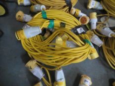 5 X 110V LEADS (DIRECT HIRE CO) [+ VAT]