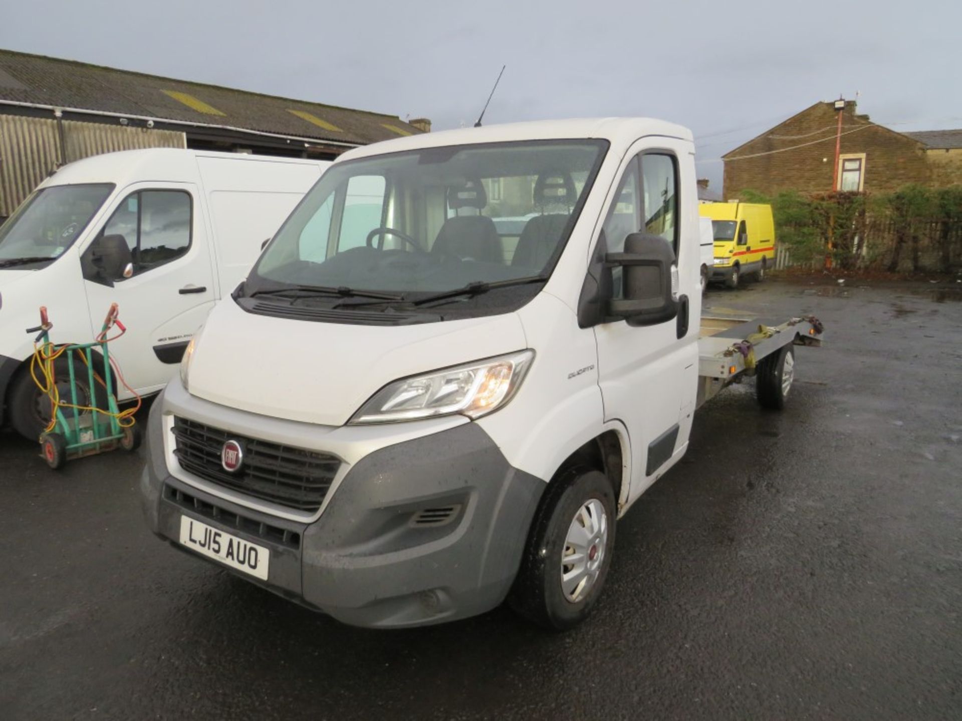 15 reg FIAT DUCATO 35 MULTIJET MWB 130 CAR TRANSPORTER (RUNS BUT ENGINE ISSUES) 1ST REG 05/15, - Image 2 of 5