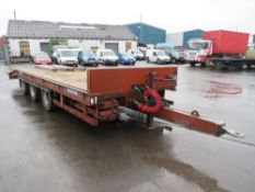 2005 CHIEFTAIN TRI AXLE PLANT TRAILER [+ VAT]