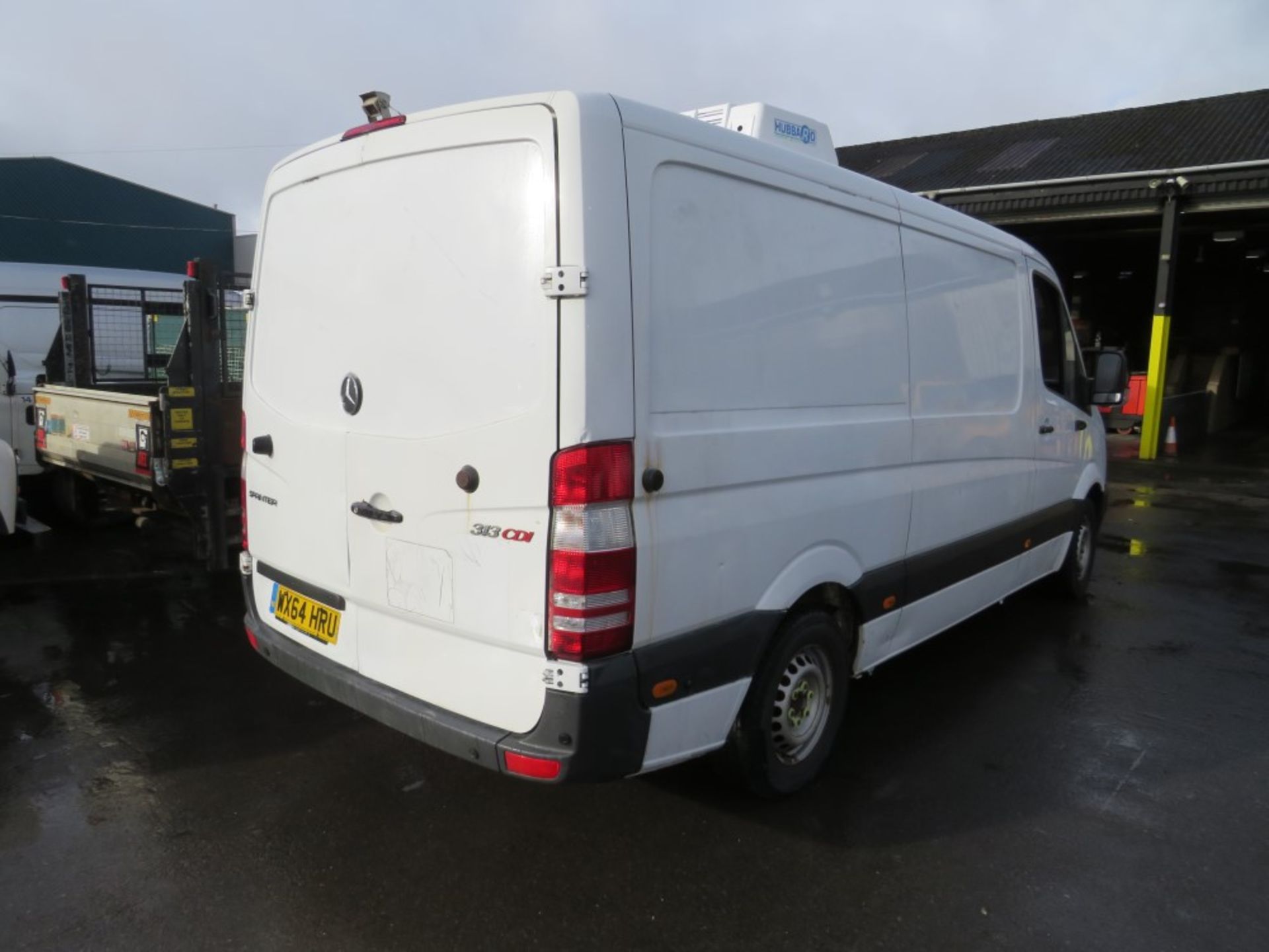 64 reg MERCEDES SPRINTER 313 CDI FRIDGE / FREEZER VAN, 1ST REG 10/14, 322200M WARRANTED, V5 HERE, - Image 4 of 7