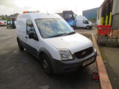 62 reg FORD TRANSIT CONNECT 90 T230 (DIRECT UNITED UTILITIES WATER) (RUNS BUT DIESEL LEAK) 1ST REG