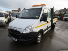 62 reg IVECO DAILY 35C15 CREW CAB TIPPER (DIRECT COUNCIL) 1ST REG 12/12, 127428M, V5 HERE [+ VAT]