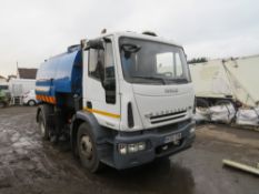 08 reg IVECO EUROCARGO 150E22 JOHNSON DUAL SWEEP SWEEPER, 1ST REG 07/08, 205877KM, V5 HERE