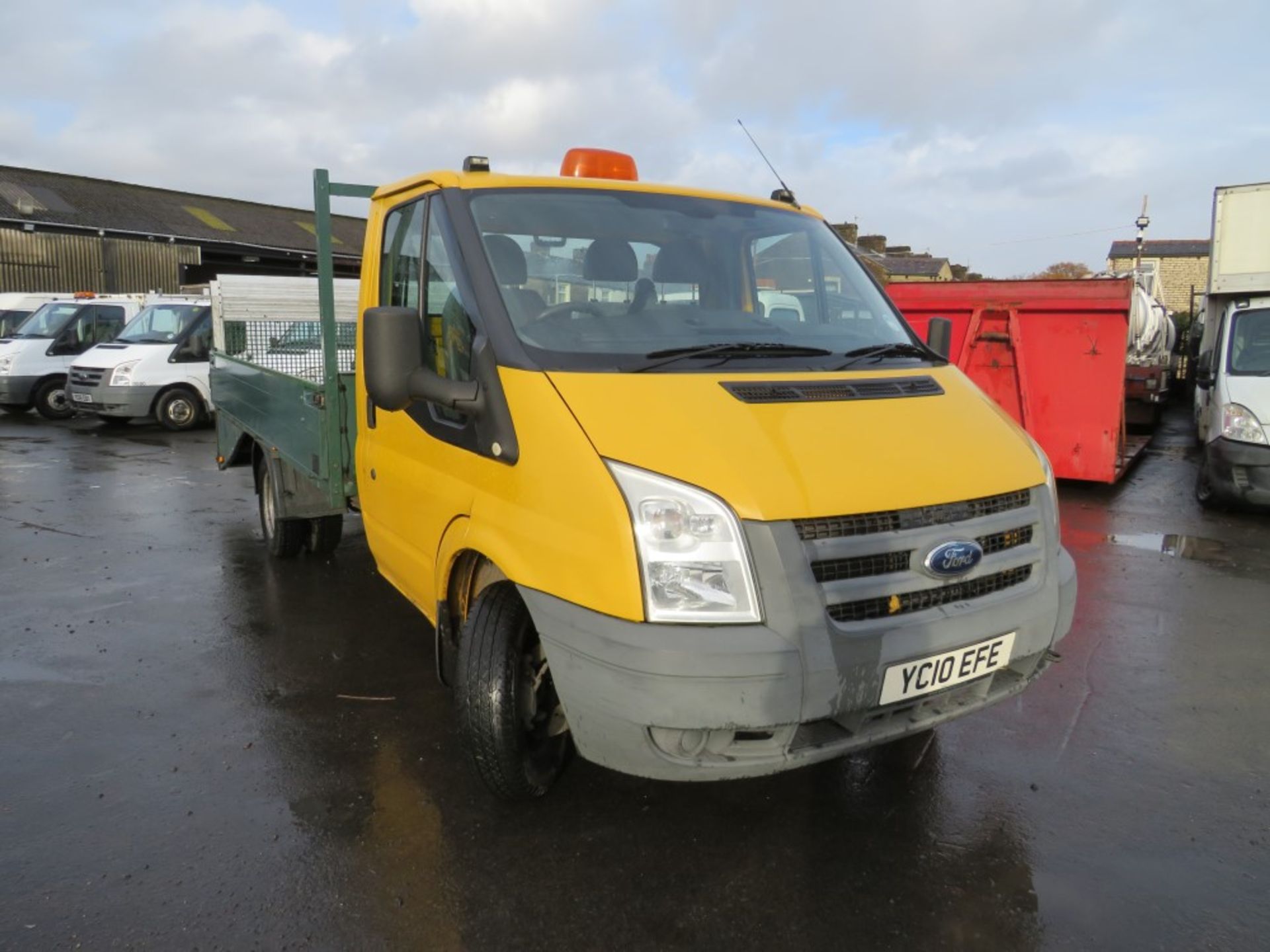 10 reg FORD TRANSIT 115 T350M RWD BEAVERTAIL (DIRECT COUNCIL) 1ST REG 06/10, TEST 09/21, 51202M,