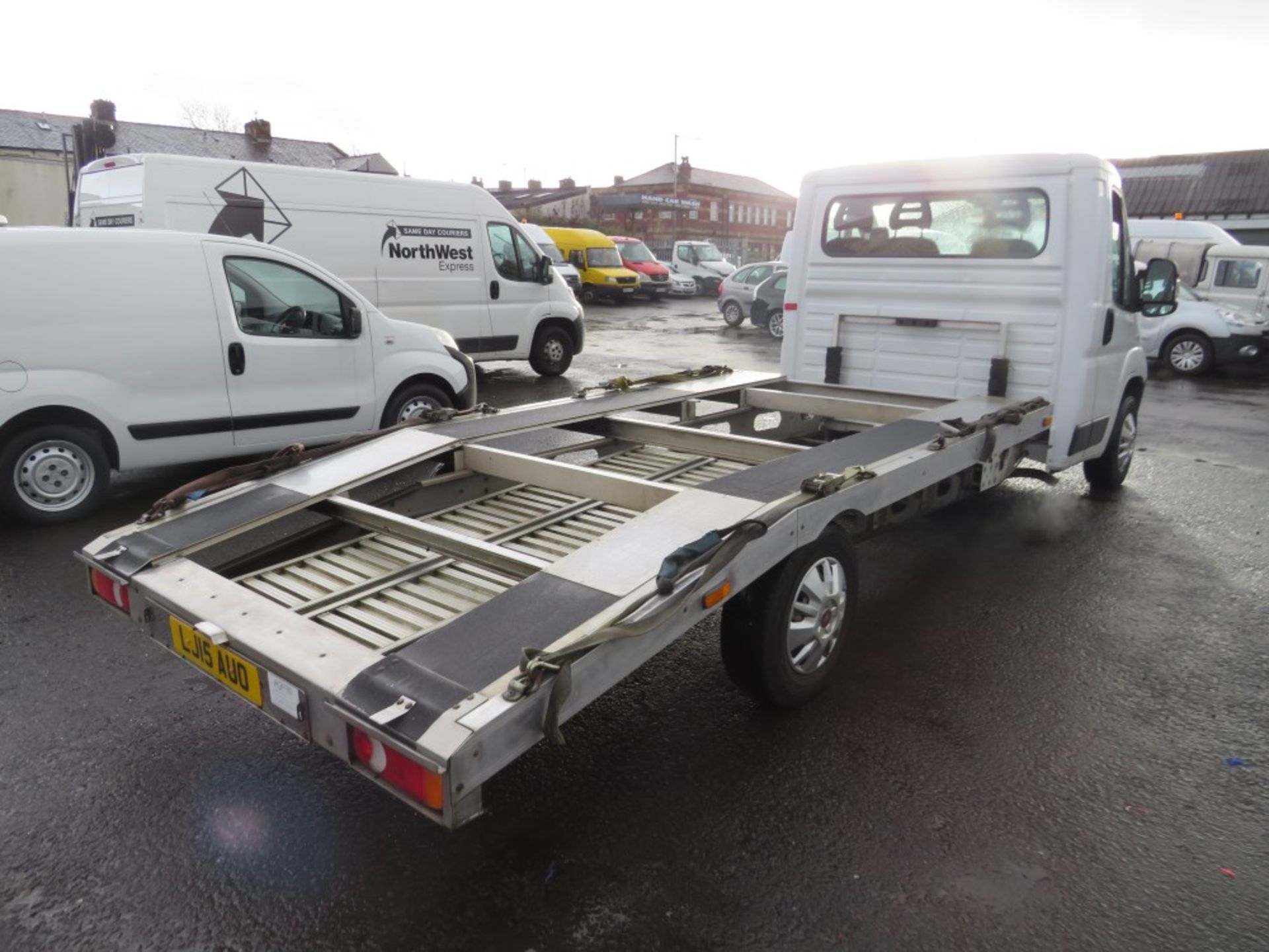 15 reg FIAT DUCATO 35 MULTIJET MWB 130 CAR TRANSPORTER (RUNS BUT ENGINE ISSUES) 1ST REG 05/15, - Image 4 of 5