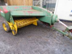 NEW HOLLAND SUPER HAYLINER 268 BALER (LOCATION BLACKBURN - RING FOR COLLECTION DETAILS) KEYS UNKNOWN