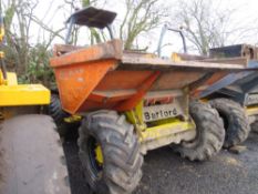 BARFORD 6t DUMPER (LOCATION BLACKBURN - RING FOR COLLECTION DETAILS) KEYS UNKNOWN [+ VAT]