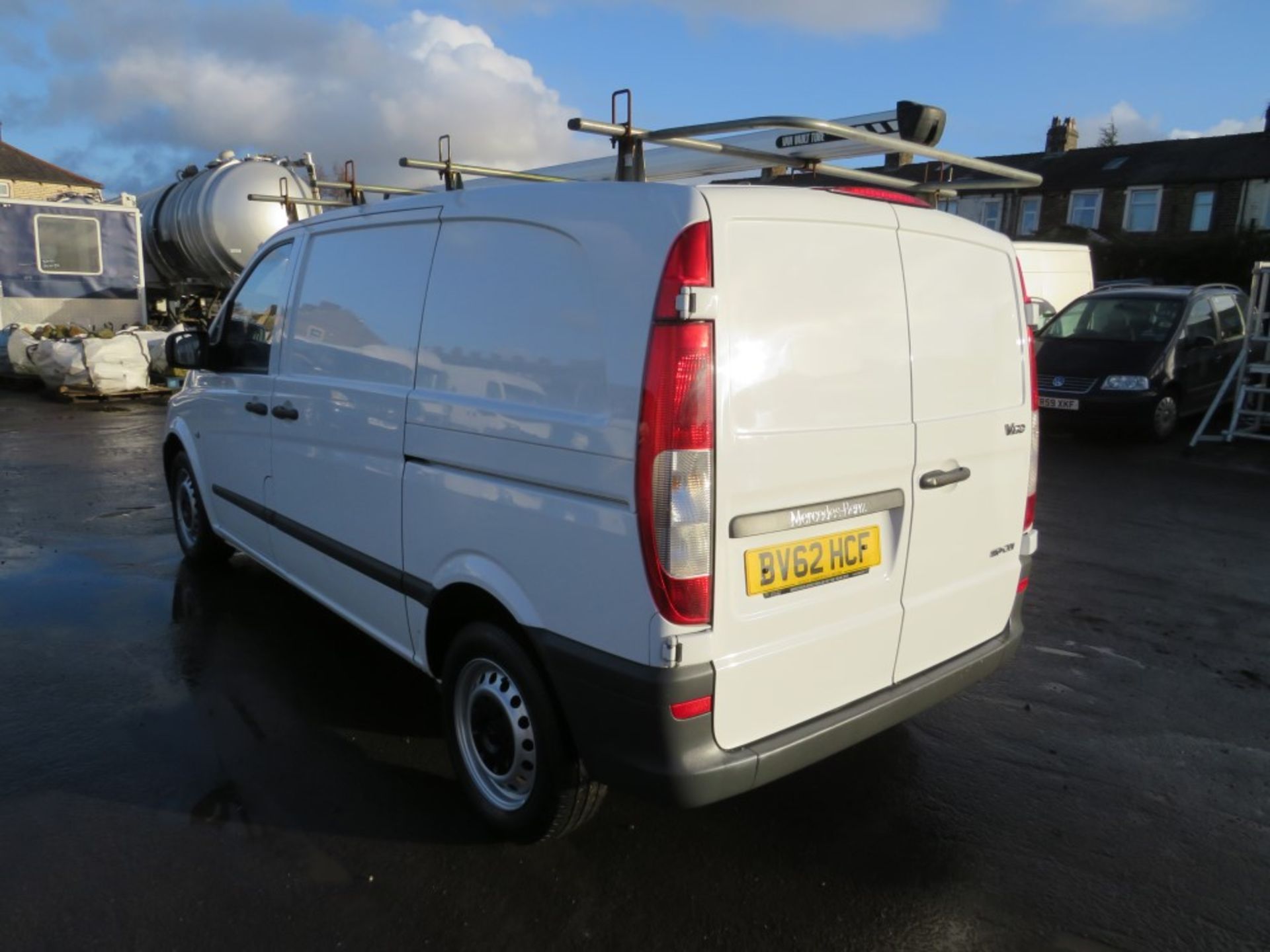 62 reg MERCEDES VITO 110 CDI COMPACT, 1ST REG 09/12, TEST 11/21, 96873M WARRANTED [NO VAT] - Image 3 of 6