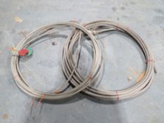 2 X 20M WIRE ROPES (DIRECT GAP) [+ VAT]