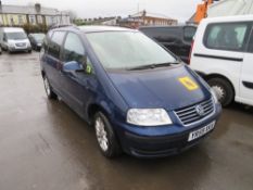 59 reg VW SHARAN SE TDI (DIRECT COUNCIL) 1ST REG 10/09, TEST 09/21, 84018M, V5 HERE, 1 OWNER FROM