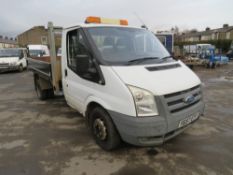 57 reg FORD TRANSIT 115 T350M RWD TIPPER (DIRECT COUNCIL) 1ST REG 10/07, TEST 11/21, 60094M, V5