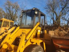 J reg JCB 415 LOADER (LOCATION BLACKBURN) STARTS & DRIVES BUT IS SMOKEY (RING FOR COLLECTION