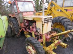 BELARUS 4x4 TRACTOR (NEEDS STARTER MOTOR) (LOCATION BLACKBURN - RING FOR COLLECTION DETAILS) KEYS