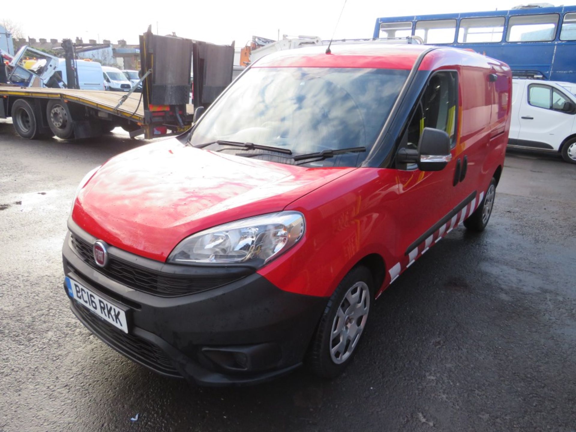 16 reg FIAT DOBLO CARGO MAXI 16V MULTIJET, 1ST REG 08/16, 68684M WARRANTED, V5 HERE, 1 OWNER FROM - Image 2 of 7