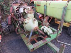 WATER PUMP 6 CYLINDER PERKINS (LOCATION BLACKBURN - RING FOR COLLECTION DETAILS) [+ VAT]