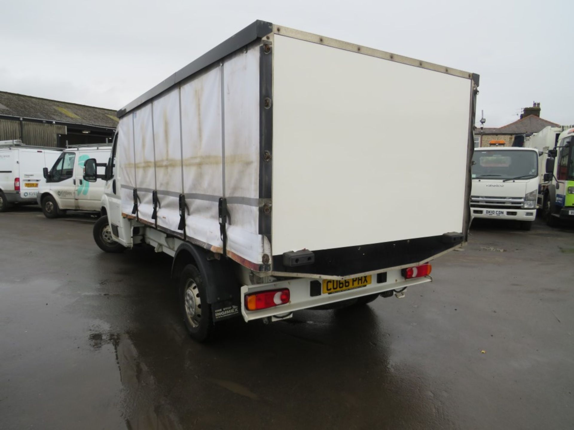 66 reg CITROEN RELAY 35 HDI CURTAIN SIDER, 1ST REG 09/16, 124495M WARRANTED, V5 MAY FOLLOW [+ VAT] - Image 3 of 5