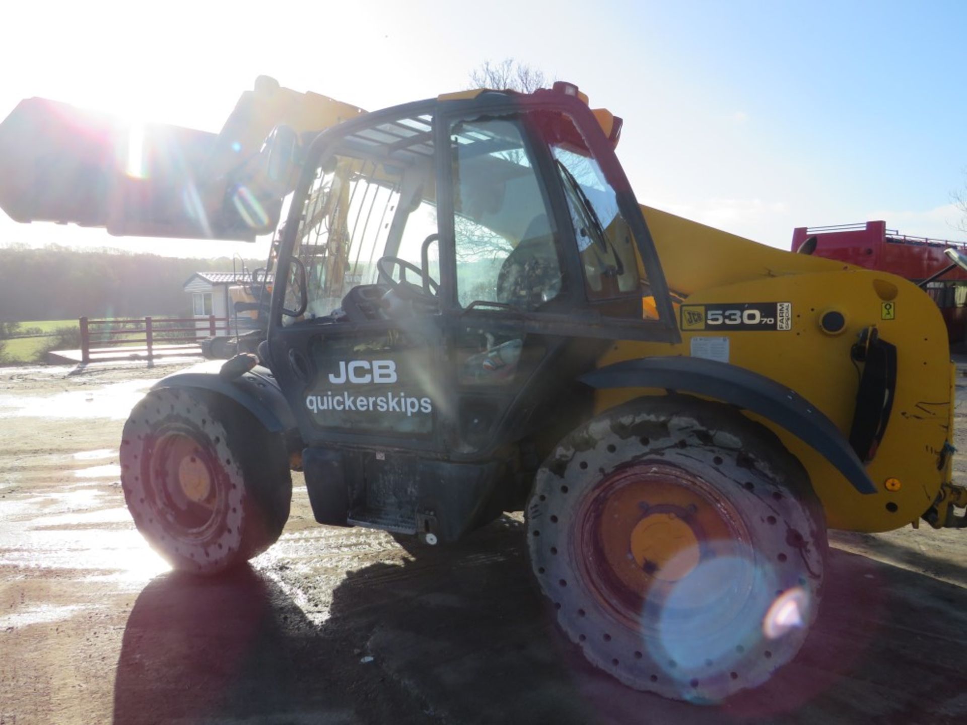 53 reg JCB 530.70 LOADALL (LOCATION BURNLEY)1ST REG 01/04, V5 HERE, 2 FORMER KEEPERS (RING FOR - Image 4 of 6