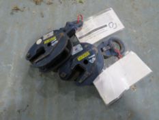 2 X VERTICAL PLATE CLAMPS (DIRECT GAP) [+ VAT]