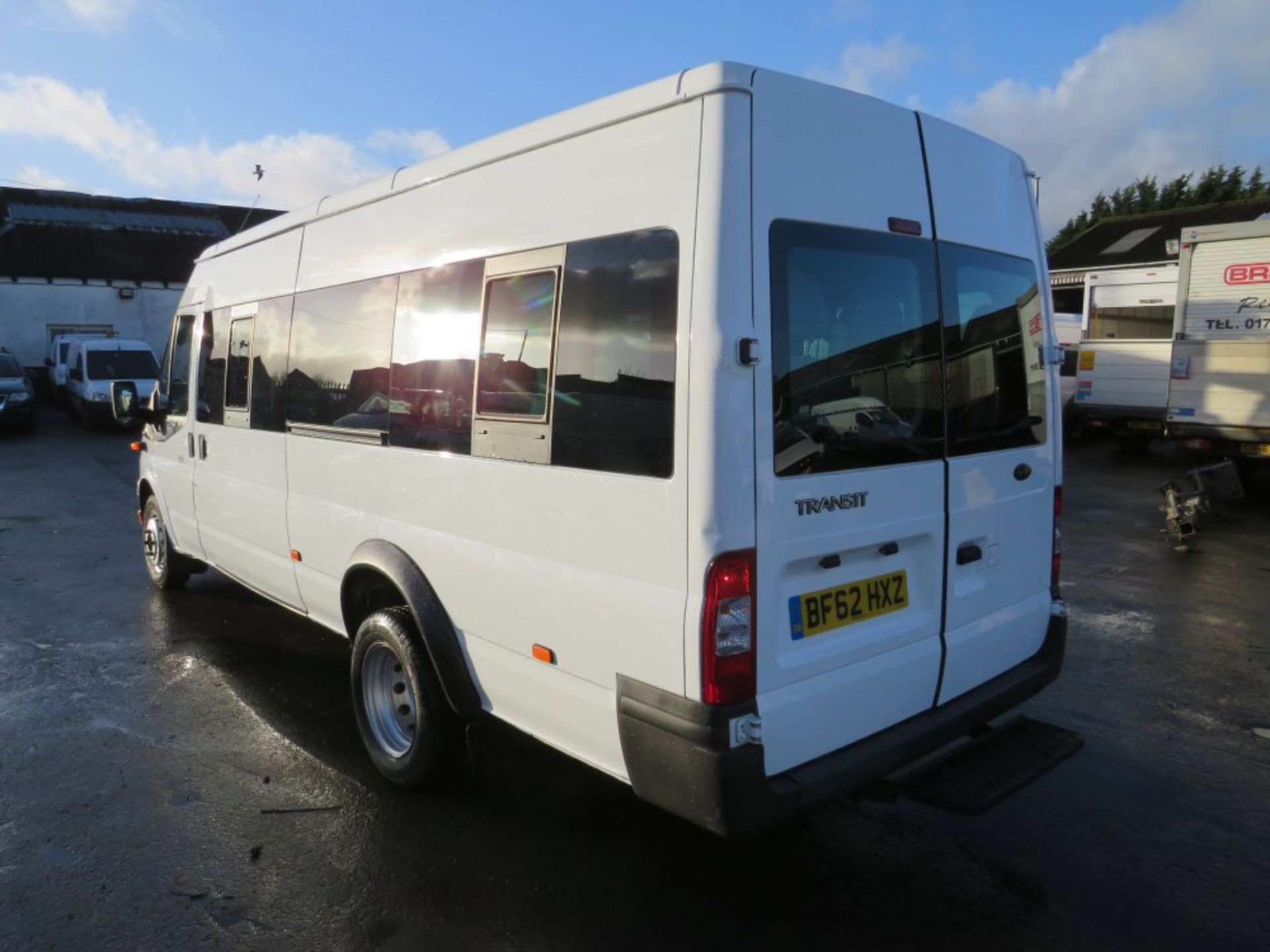 62 reg FORD TRANSIT 135 T430 RWD 17 SEAT MINIBUS,1ST REG 09/12, 35258M WARRANTED, 1 OWNER - Image 3 of 6