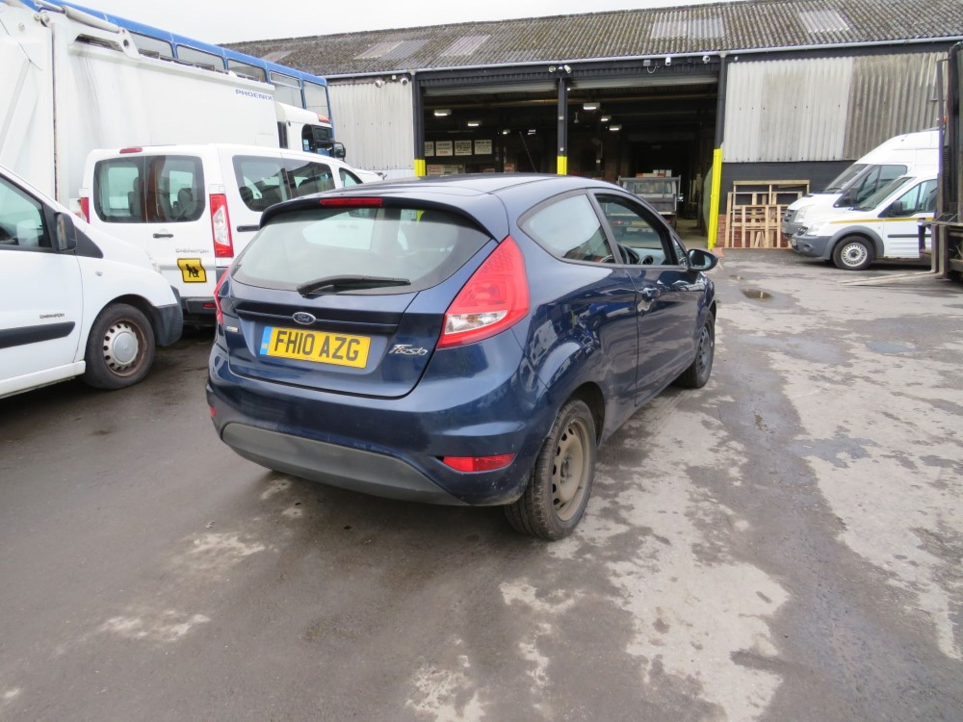 10 reg FORD FIESTA EDGE TDCI 68 HATCHBACK (DIRECT COUNCIL) 1ST REG 06/10, TEST 05/21, 105603M, V5 - Bild 4 aus 5