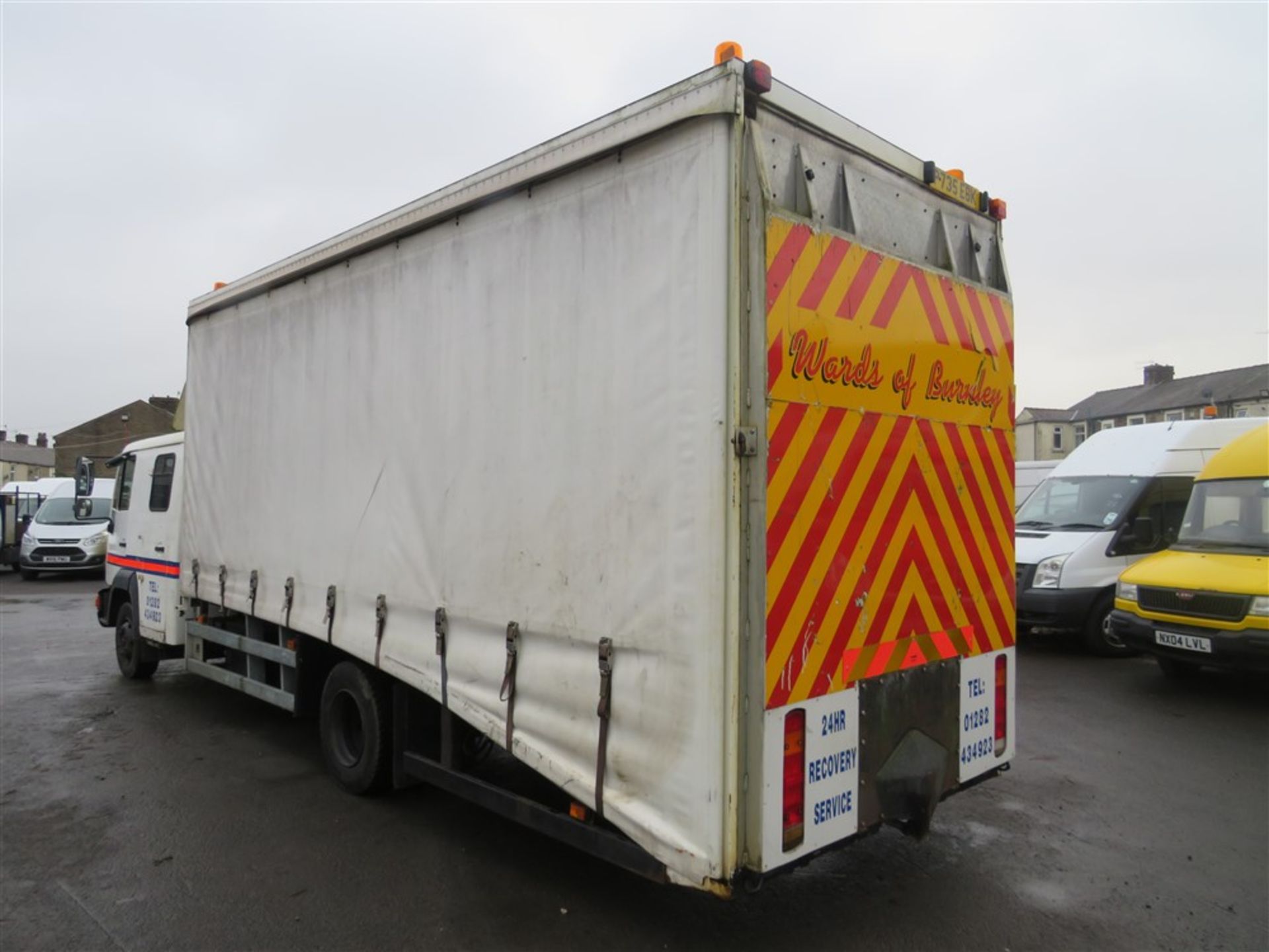 P reg MAN 10-153 CURTAIN SIDE RECOVERY VEHICLE (LOCATION BURNLEY) 1ST REG 08/96, TEST 10/21, - Image 3 of 8